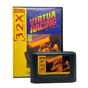 Jogo Virtua Racing Deluxe - Mega Drive
