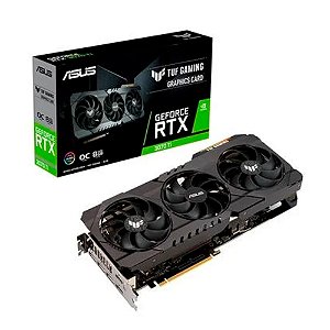 Placa de Vídeo Tuf Gamming NVIDIA GeForce RTX 3070 TI , 8GB, GDDR6X, 256 Bits, HDMI e DisplayPort, DLSS, Ray Tracing -  ASUS