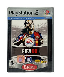 Jogo FIFA 08 - PS2 (Platinum, Europeu)