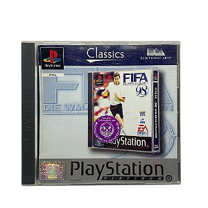Jogo FIFA 98: Die WM-QUALIFIKATION - PS1 (Platinum, Europeu)