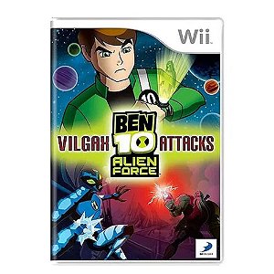 Jogo Ben 10: Alien Force Vilgax Attacks - Wii (Europeu)