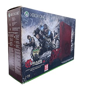 Console Xbox One S 1TB SSD (Edição Limitada Gears of War 4) - Microsoft