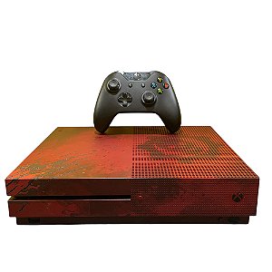 Console Xbox One S 1TB SSD (Edição Limitada Gears of War 4) - Microsoft