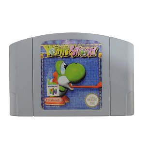 Jogo Yoshi's Story - N64 (Relabel)