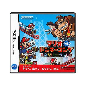 Jogo Mario Vs Donkey Kong: Mini-Land May Hem! - DS (Japonês)