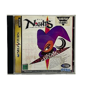 Jogo Nights into Dreams - Sega Saturn (Japonês, Capa Paralela)
