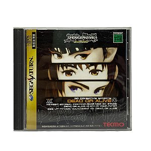 Jogo Dead or Alive - Sega Saturn (Japonês)