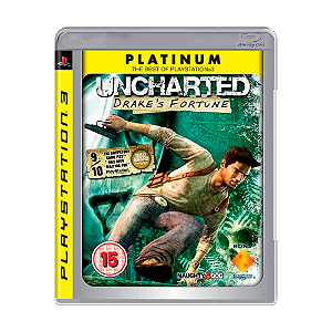 Jogo Uncharted: Drake's Fortune - PS3 (Platinum)