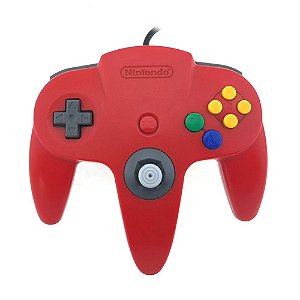 Controle Nintendo 64 Vermelho - Nintendo
