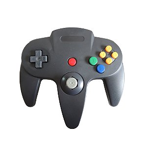 Controle Nintendo 64 Cinza Paralelo - Nintendo 64