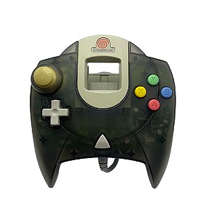Controle Dreamcast Preto Transparente - Sega