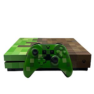 Console Xbox One S 1TB (Minecraft Limited Edition) - Microsoft