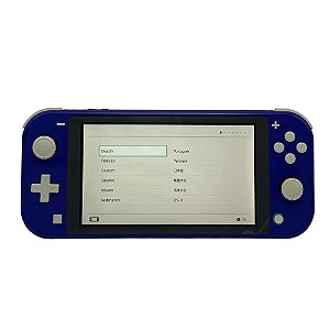 Console Nintendo Switch Lite Azul Com Cinza - Nintendo (Customizado)