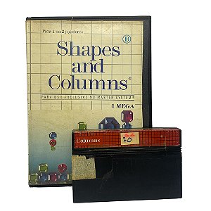 Jogo Shapes and Columns - Master System