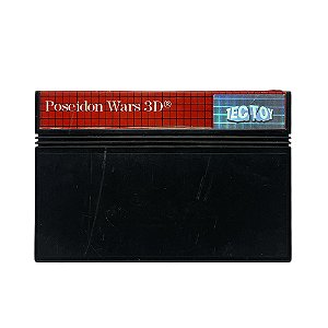 Jogo Poseidon Wars 3D - Master System
