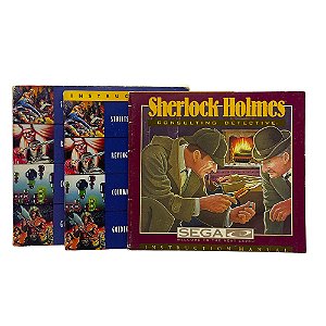 Jogo Sherlock Holmes: Consulting Detective & Sega Classics Arcade Collection - Sega CD (Capa Dura)