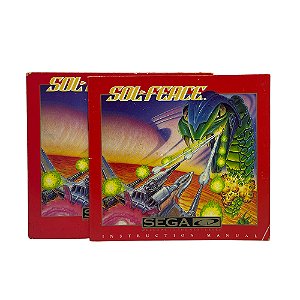 Jogo Sol Feace - Sega CD (Capa Dura)