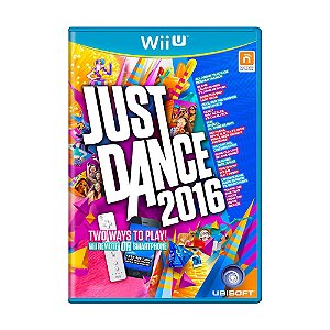 Jogo Just Dance 2016 - Wii U (Lacrado)