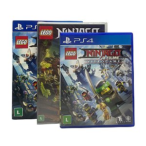 Jogo LEGO Ninjago: O Filme Videogame + Filme LEGO Ninjago: Dia Da Despedida - PS4