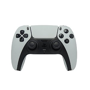 Controle sem fio DualSense Sony Branco/Preto - PS5 (Personalizado)