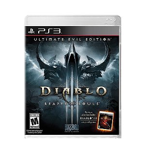 Jogo Diablo III: Reaper Of Souls (Ultimate Evil Edition) - PS3 (Lacrado)