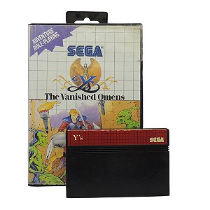 Jogo Y's: The Vanished Omens - Master System