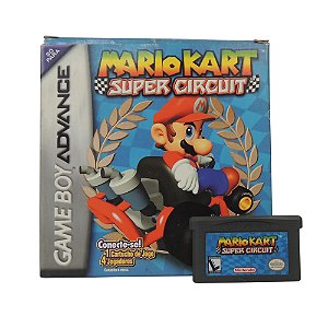 Jogo Mario Kart: Super Circuit - GBA