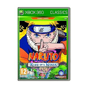 Jogo Naruto Rise of a Ninja - Xbox 360 (CLASSICS - EUROPEU)