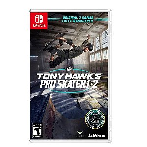 Jogo Tony Hawk's Pro Skater 1 + 2 - Switch
