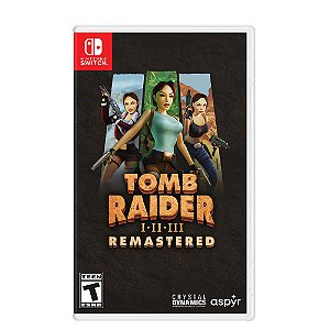 Jogo Tomb Raider I-III Remastered Starring Lara Croft - Switch