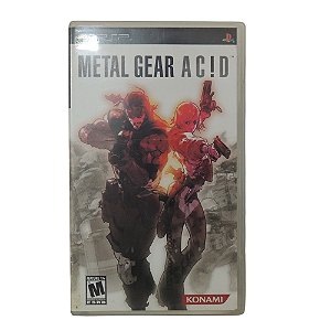 Jogo Metal Gear Acid - PSP