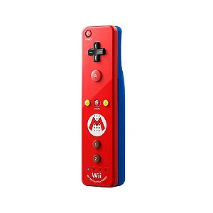 Controle Wii Remote Plus Mario Edition - Wii