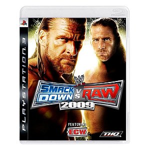 Jogo Smack Down Vs Raw 2009 - PS3