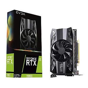 Placa de Vídeo GeForce RTX 2060 SC Gaming, 6GB, GDDR6 192-bits - EVGA