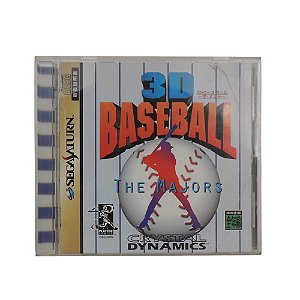 Jogo 3D Baseball: The Majors - Sega Saturn (Japonês)