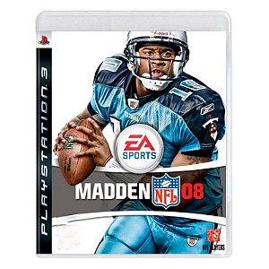 Jogo Madden NFL 08 - PS3