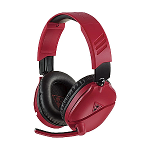 NOVO Headset Gamer Turtle Beach Recon 70 Vermelho com fio - Multiplataforma (LACRADO - NUNCA USADO)