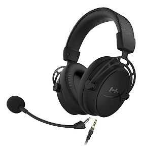 Headset Gamer HyperX Cloud Alpha S Blackout HX-HSCAS-BK/WW - HyperX