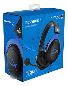 Headset Gamer HyperX Cloud Blue PS4 - HyperX