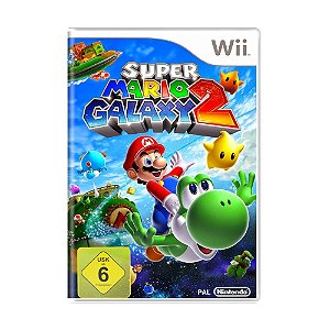 Jogo Super Mario Galaxy 2 - Wii (Europeu)