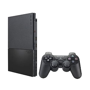 Console PlayStation 2 Preto - Sony (Japonês)