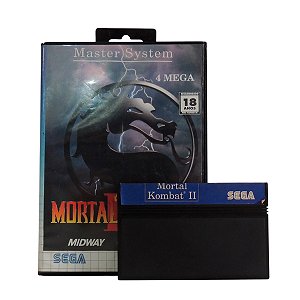 Jogo Mortal Kombat II - Master System