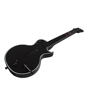 Guitarra Gibson Les Paul Wireless Controller, Preta - Xbox 360 (LEIA A DESCRIÇÃO)