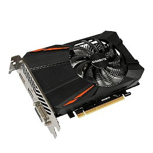 Placa de Vídeo Nvidia GeForce GTX 1050 TI, 4GB, GDDR5 128-bits - Gigabyte