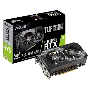 Placa de Vídeo Nvidia Tuf Gaming RTX 2060 OC, 6GB, GDDR6 192-bits - Asus