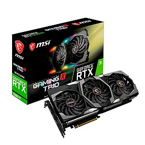 Placa de Vídeo Gamming X Trio Nvidia Geforce RTX 2080, 8GB, GDDR6 256-bits - MSI