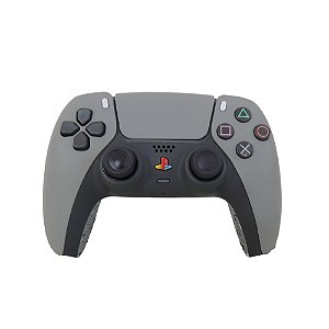 Controle sem fio DualSense Sony Cinza- PS5 (Personalizado)