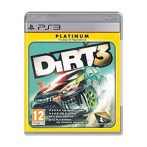 Jogo Dirt 3 - PS3 (Platinum)