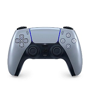 Controle sem fio DualSense Sterling Silver Sony - PS5