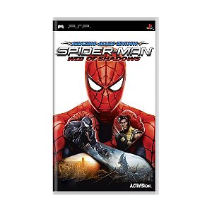 Jogo Spider-Man Web of Shadows - PSP